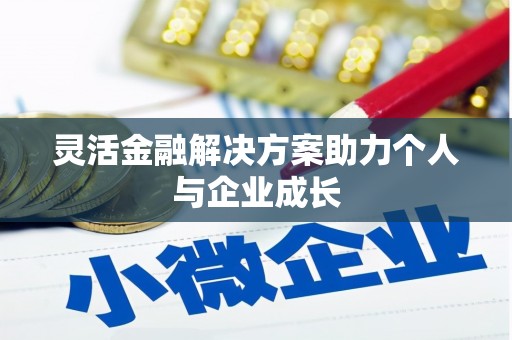 泸水灵活金融解决方案助力个人与企业成长
