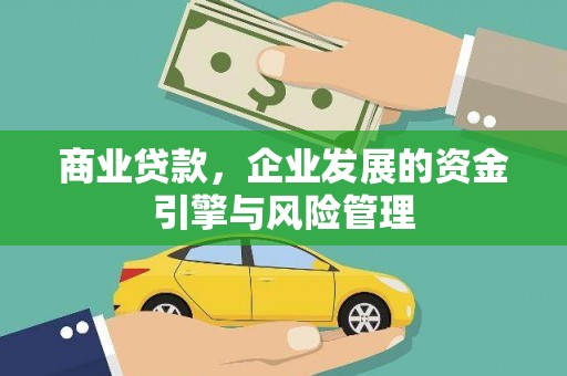 泸水商业贷款，企业发展的资金引擎与风险管理