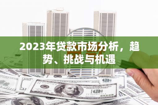 泸水2023年贷款市场分析，趋势、挑战与机遇