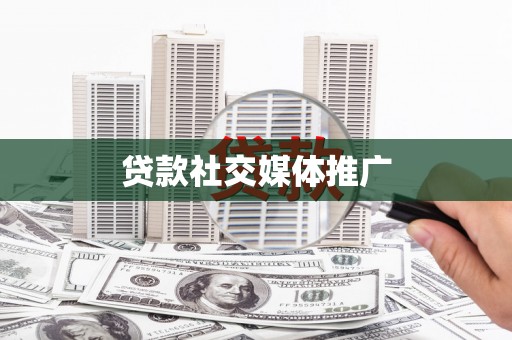 泸水贷款社交媒体推广