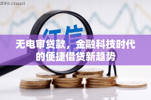 泸水无电审贷款，金融科技时代的便捷借贷新趋势