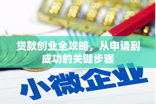 泸水贷款创业全攻略，从申请到成功的关键步骤