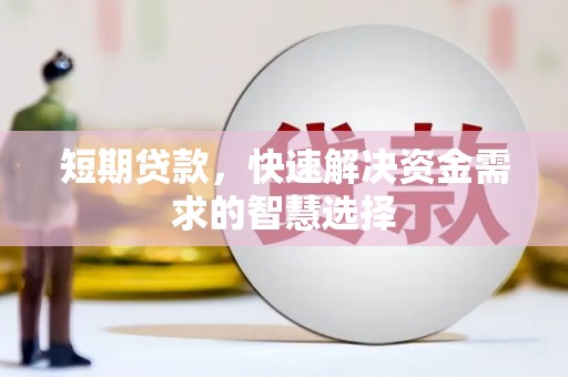 泸水短期贷款，快速解决资金需求的智慧选择