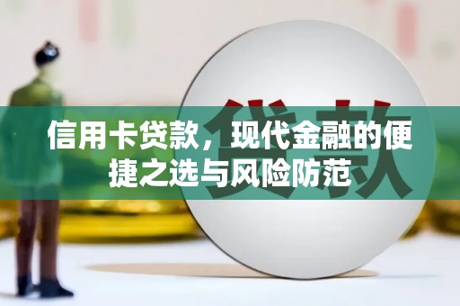 泸水信用卡贷款，现代金融的便捷之选与风险防范
