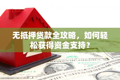 泸水无抵押贷款全攻略，如何轻松获得资金支持？