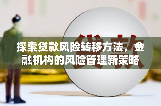 泸水探索贷款风险转移方法，金融机构的风险管理新策略