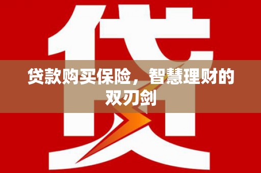 泸水贷款购买保险，智慧理财的双刃剑