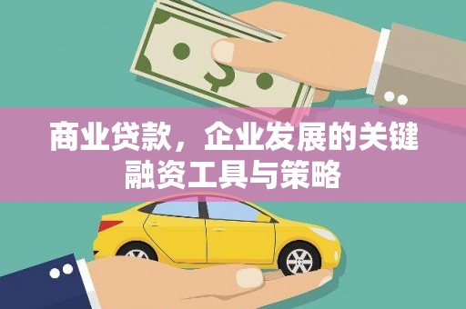 泸水商业贷款，企业发展的关键融资工具与策略
