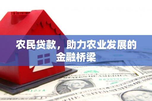 泸水农民贷款，助力农业发展的金融桥梁