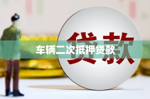 泸水车辆二次抵押贷款