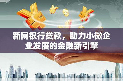 泸水新网银行贷款，助力小微企业发展的金融新引擎