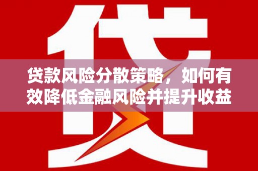 泸水贷款风险分散策略，如何有效降低金融风险并提升收益