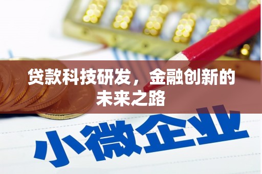 泸水贷款科技研发，金融创新的未来之路