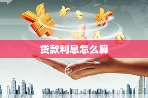 泸水贷款利息怎么算