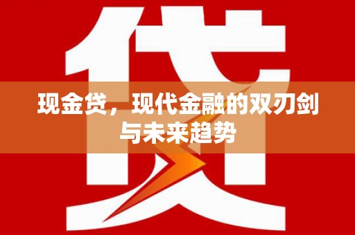 泸水现金贷，现代金融的双刃剑与未来趋势