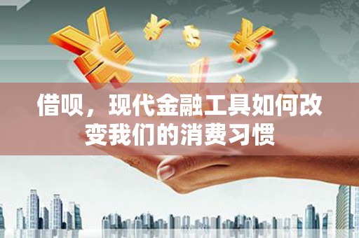 泸水借呗，现代金融工具如何改变我们的消费习惯