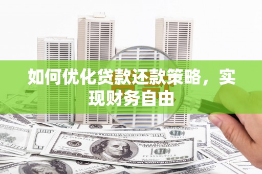 泸水如何优化贷款还款策略，实现财务自由