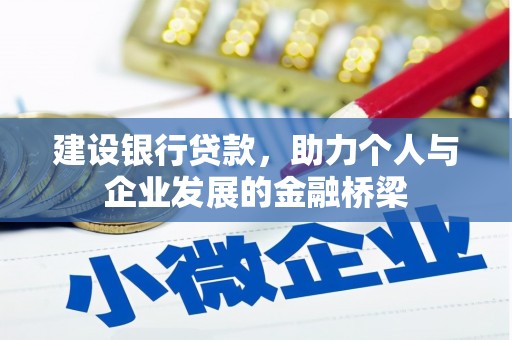 泸水建设银行贷款，助力个人与企业发展的金融桥梁