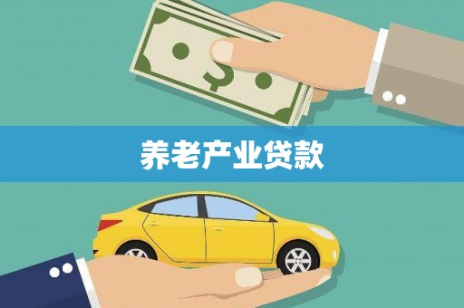 泸水养老产业贷款