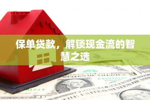 泸水保单贷款，解锁现金流的智慧之选
