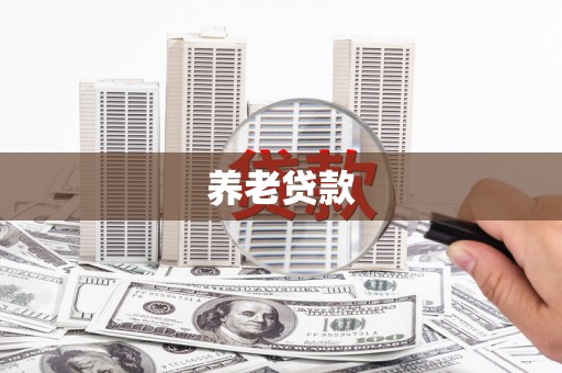 泸水养老贷款