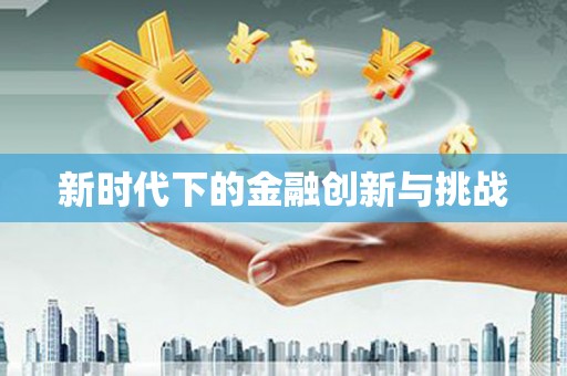 泸水新时代下的金融创新与挑战