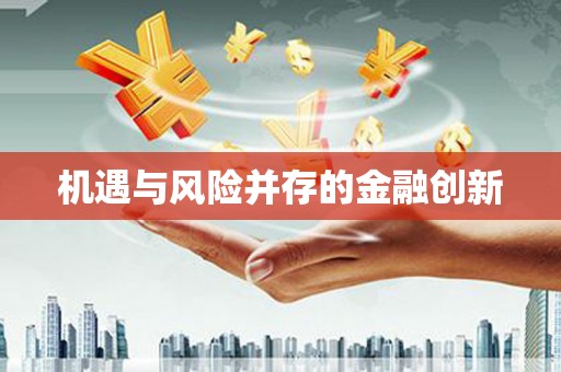 泸水机遇与风险并存的金融创新