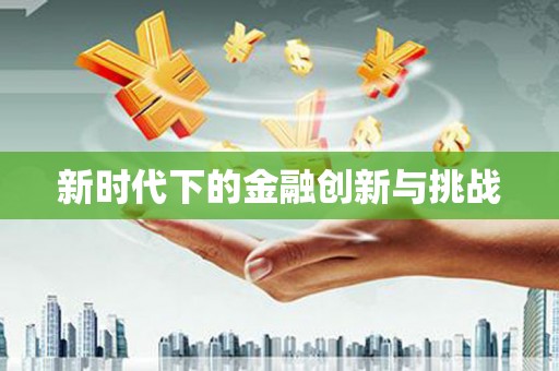 泸水新时代下的金融创新与挑战
