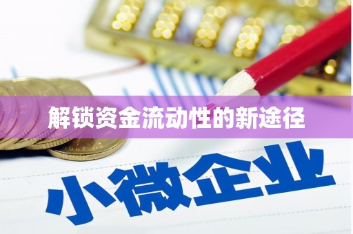 泸水解锁资金流动性的新途径